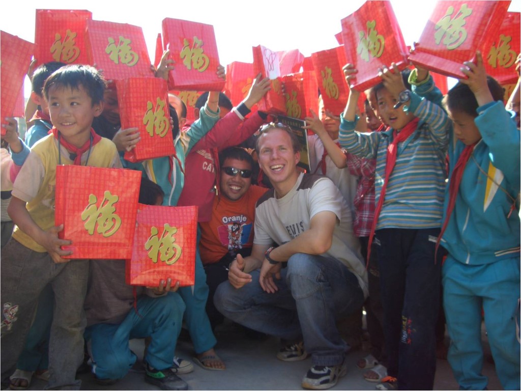 In China